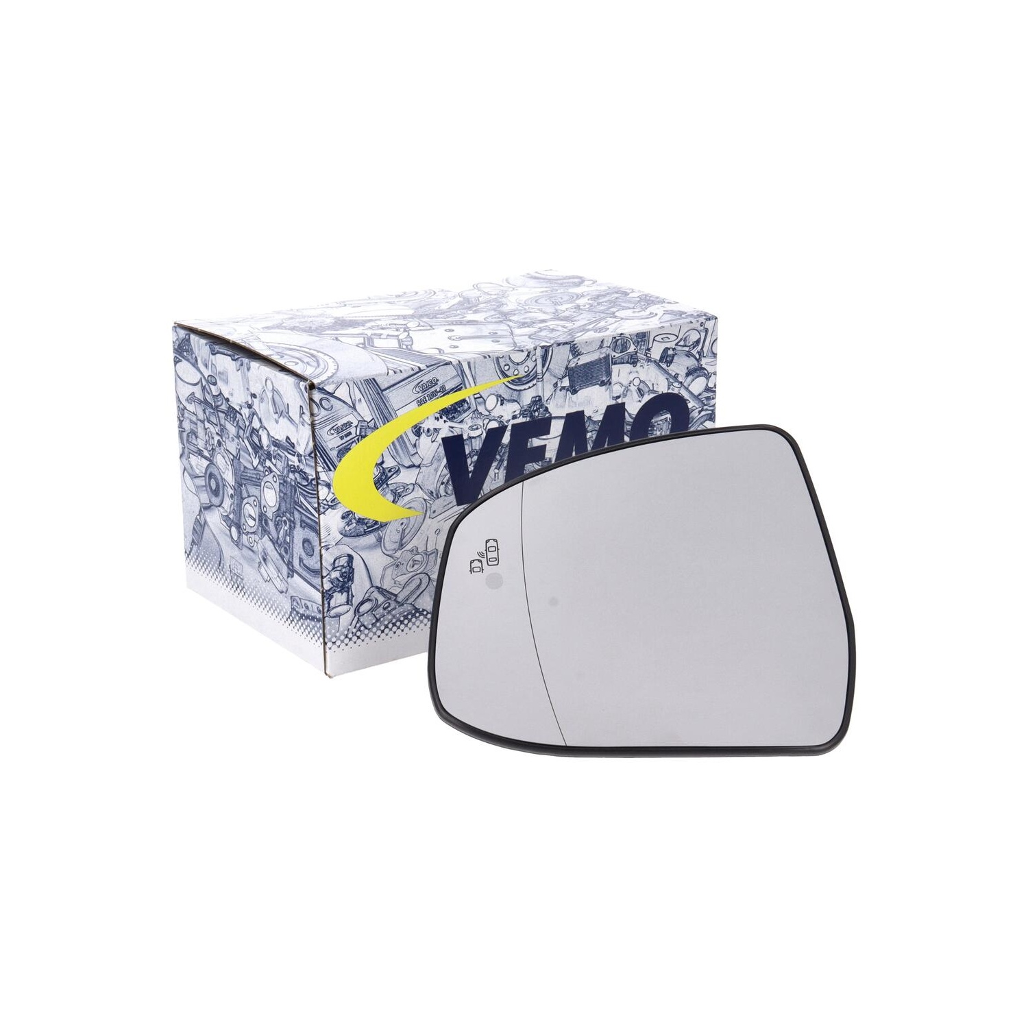 VEMO 좌측 사이드미러 유리
